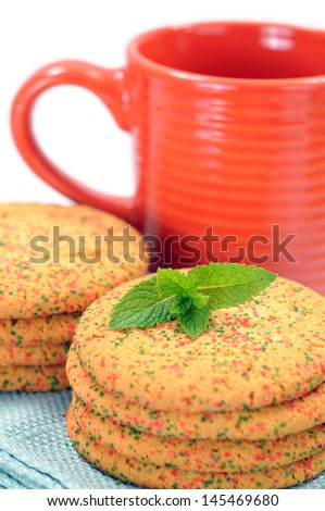 sparkling color cookies