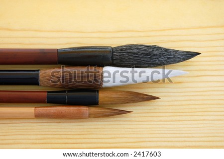 Chinese brushes