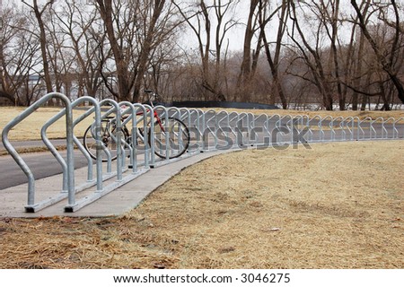 bike lock rack