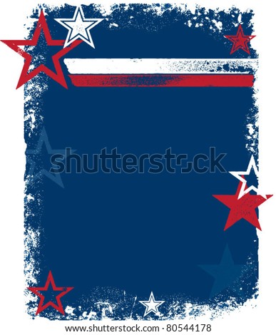 Patriotic USA Stars & Stripes Background