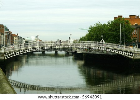 Ha\'Penny Bridge, Dublin