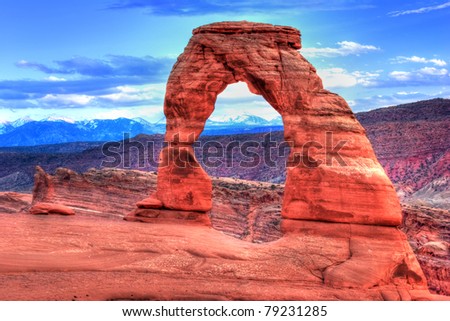 delicate arch, Arches National Park
