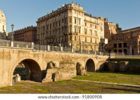 One of the many ancient historical places to see in the city of Rome