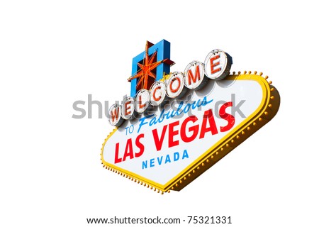 A photograph of the Welcome To Fabulous Las Vegas Nevada Sign