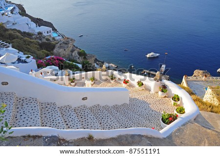 Steps Of Santorini