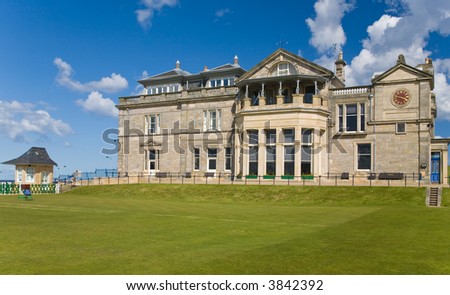 Clubhouse at St Andrews Golf Course
