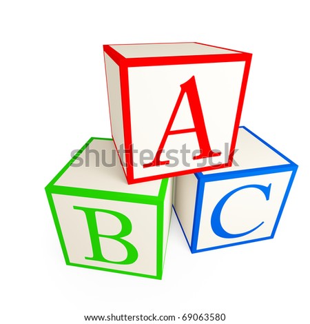 abc cartoon blocks