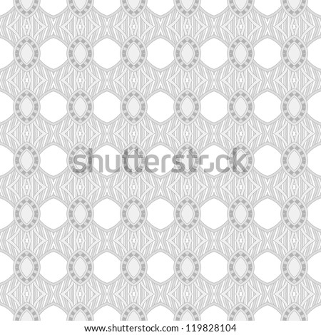 White geometry abstract seamless background. Raster version