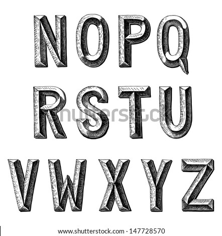 hand draw sketch alphabet design hand draw sketch alphabet design