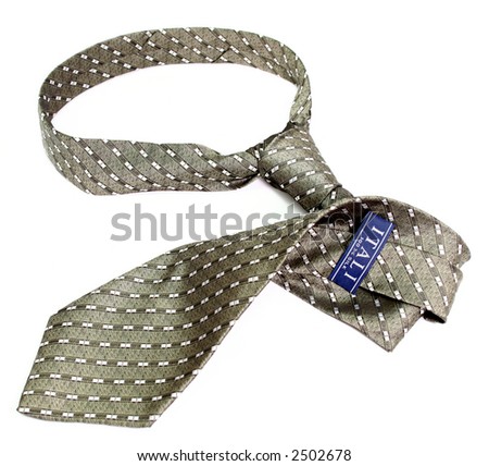 Tie - the arrow with a simple pattern 2, isolated on white, (look similar images in my portfolio)