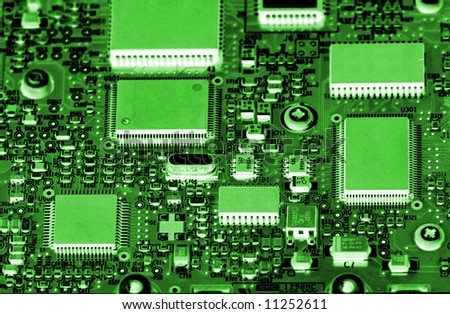 computer electronics, background