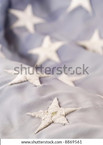 faded american flag background. stock photo : faded American