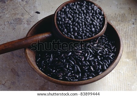 Two types of black beans