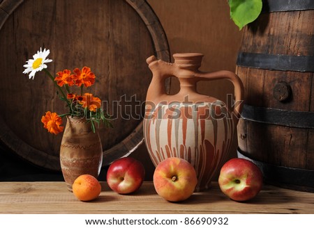 Fruits and flowers