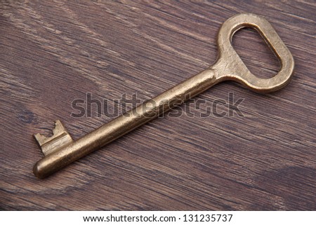 Ancient metal key/Beautiful vintage key