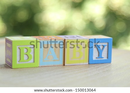ABC Blocks/Alphabet blocks
