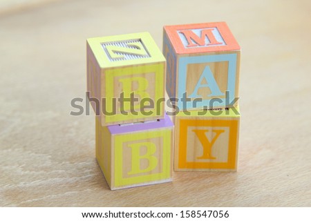 ABC Blocks/Wooden alphabet blocks