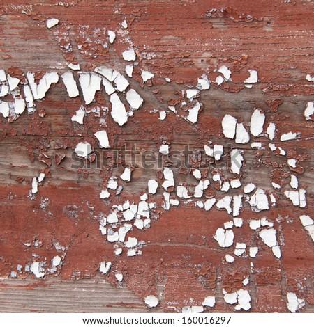 Outdoor image of mix of natural and old brown painted wooden background