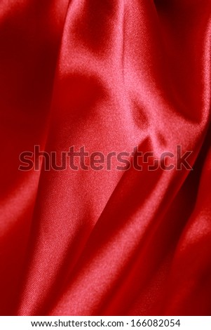 Smooth elegant red satin can use as background/Red satin background