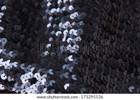 black sequins texture background/Balck sequins pattern texture fashion background