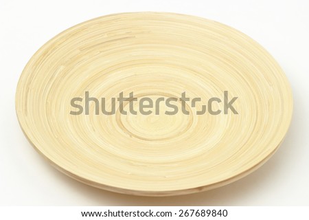 background texture of bamboo plate