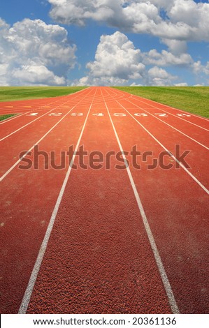 olympic running logo. stock photo : Olympic running
