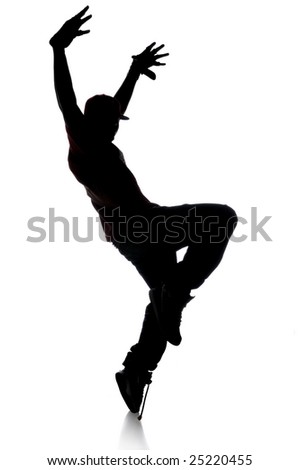 Hip+hop+dancer+silhouette+clip+art