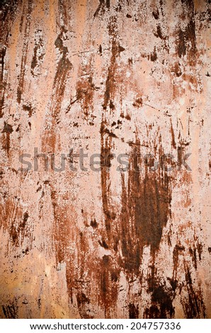 Old rusty surface for background usage
