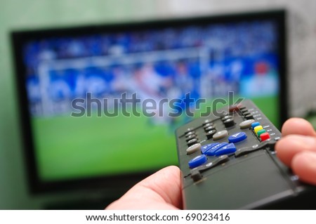 Football match and remote control