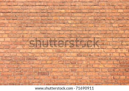 Brick wall with small blocks for background