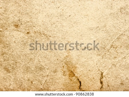 Old scratched paper texture for background