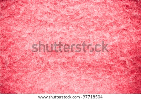 Red fluffy blanket texture for background usage