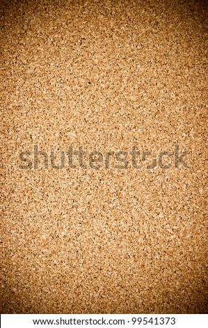 Fine cork texture with gradient for background usage