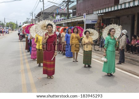 THAILAND - OCTOBER 20: Unidentified people participated in \