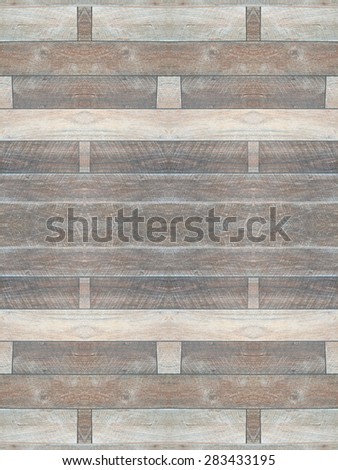 Close up of tile wall wood background texture