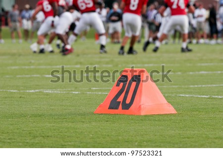 Football Field Sideline