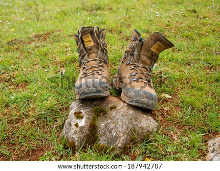 Walking Boots in the Country