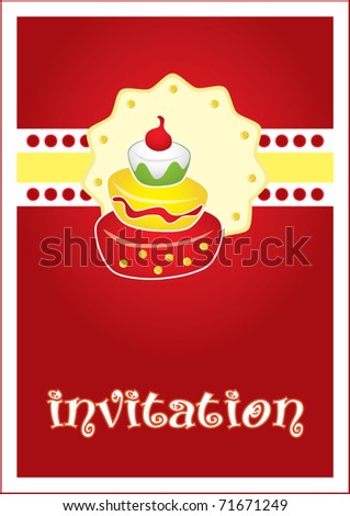 Template Frame Design For Birthday Party Invitation Car