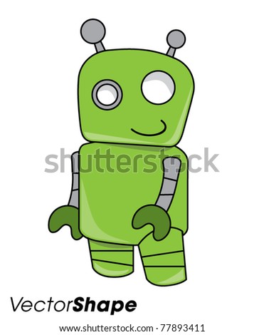 Green Robot Icon