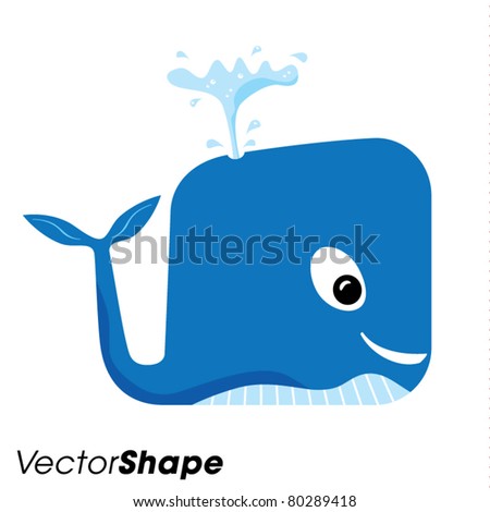 Cartoon Of Whale