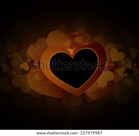 valentines happy day winter background. card vector illustration for fine emotion