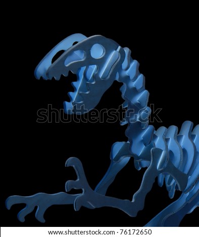 Wooden Dinosaur Skeletons