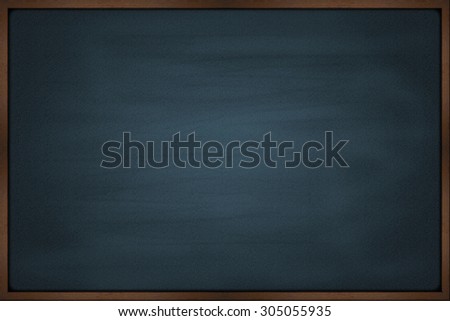 Blank chalkboard blackboard