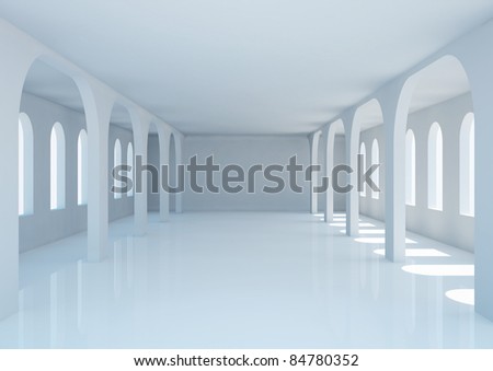 Wide Hallway