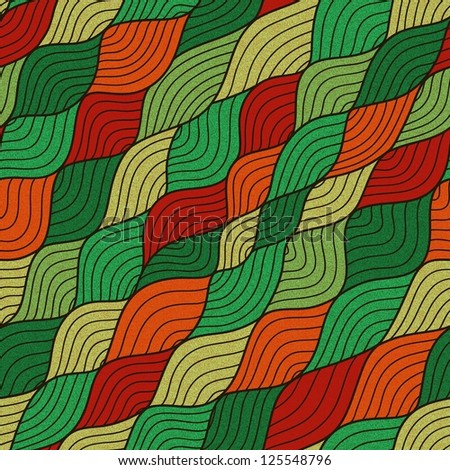 abstract seamless wave curl background wallpaper pattern decoration can be used for textile