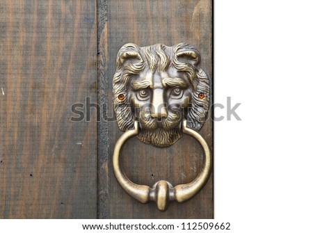 Bronze door knob \