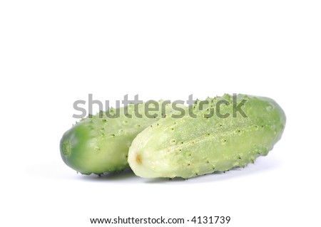 green cucumbers-natural source of vitamins and freshness