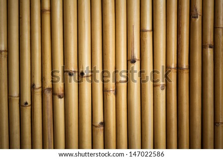 Bamboo background  .Thai bamboo wall background