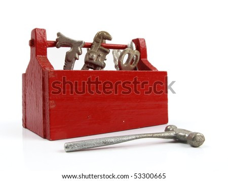 red tool box toys