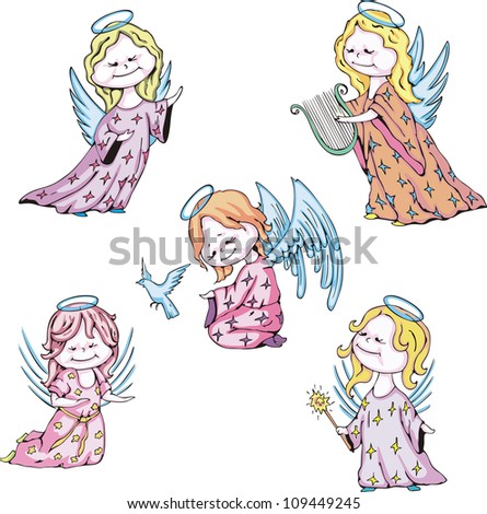 Angels Vector Logo